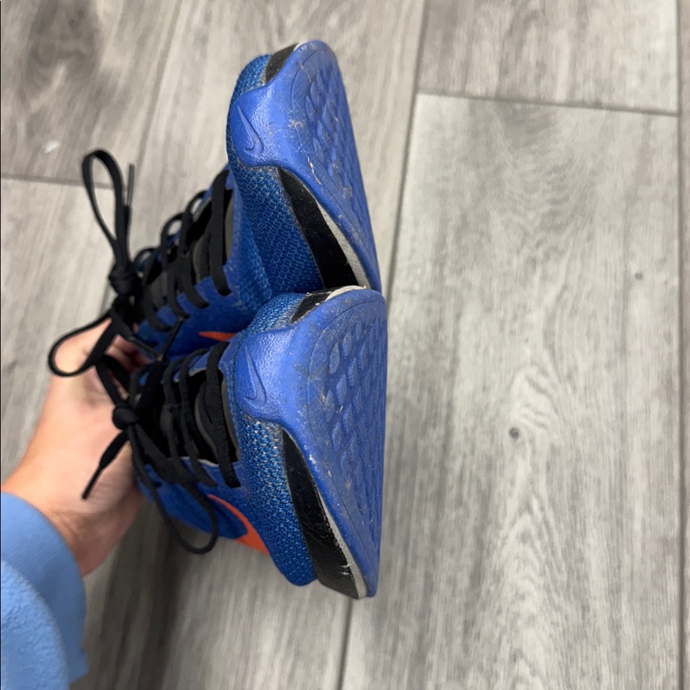 Nike Dualitone Racer  Blue and Orange Sneakers - Picture 4 of 6